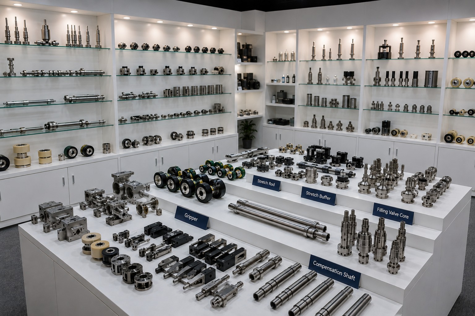 Secure packing of compatible spare parts